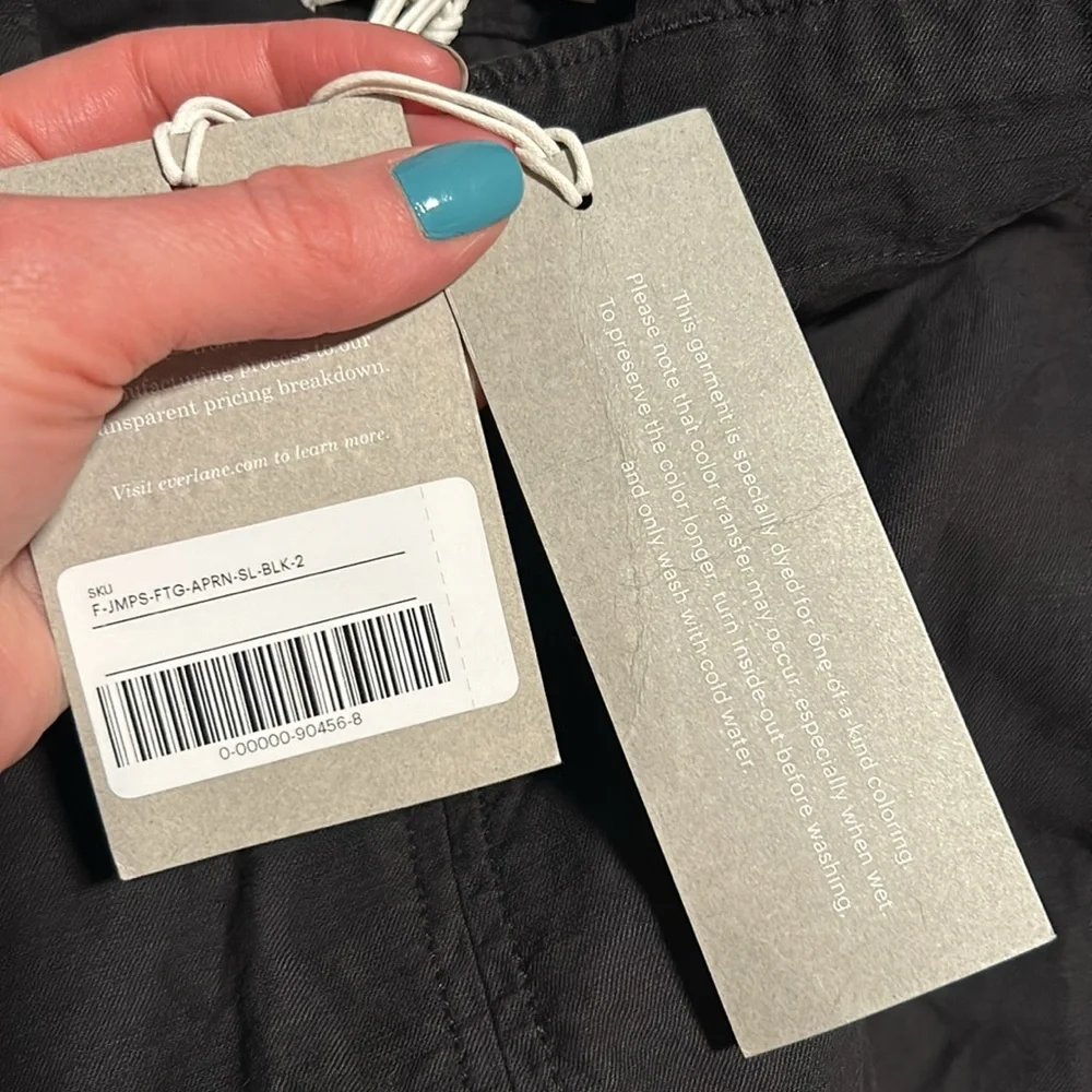 NWT Everlane The Fatigue Apron Jumpsuit